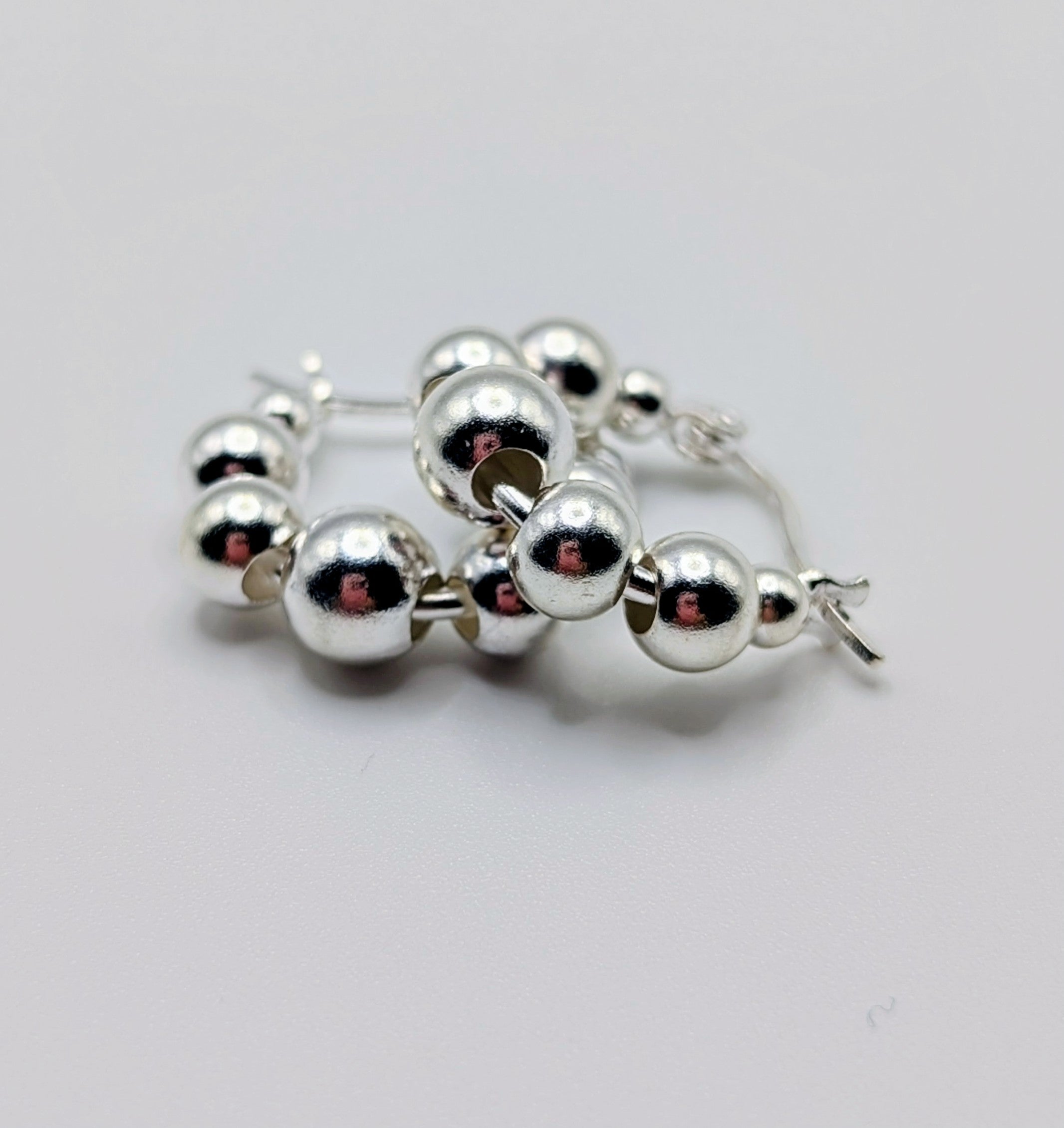 Sterling Silver Bubble Earrings